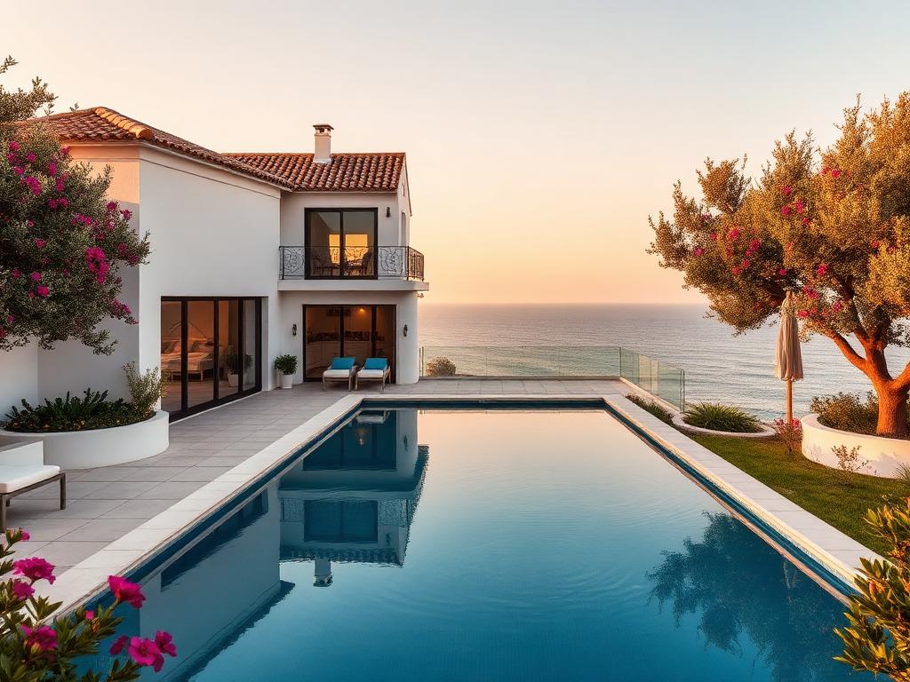 Mediterranean Seaside Villa